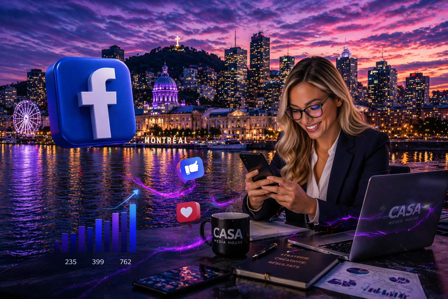 Marketing agency looking at Facebook marketing in Montreal canada