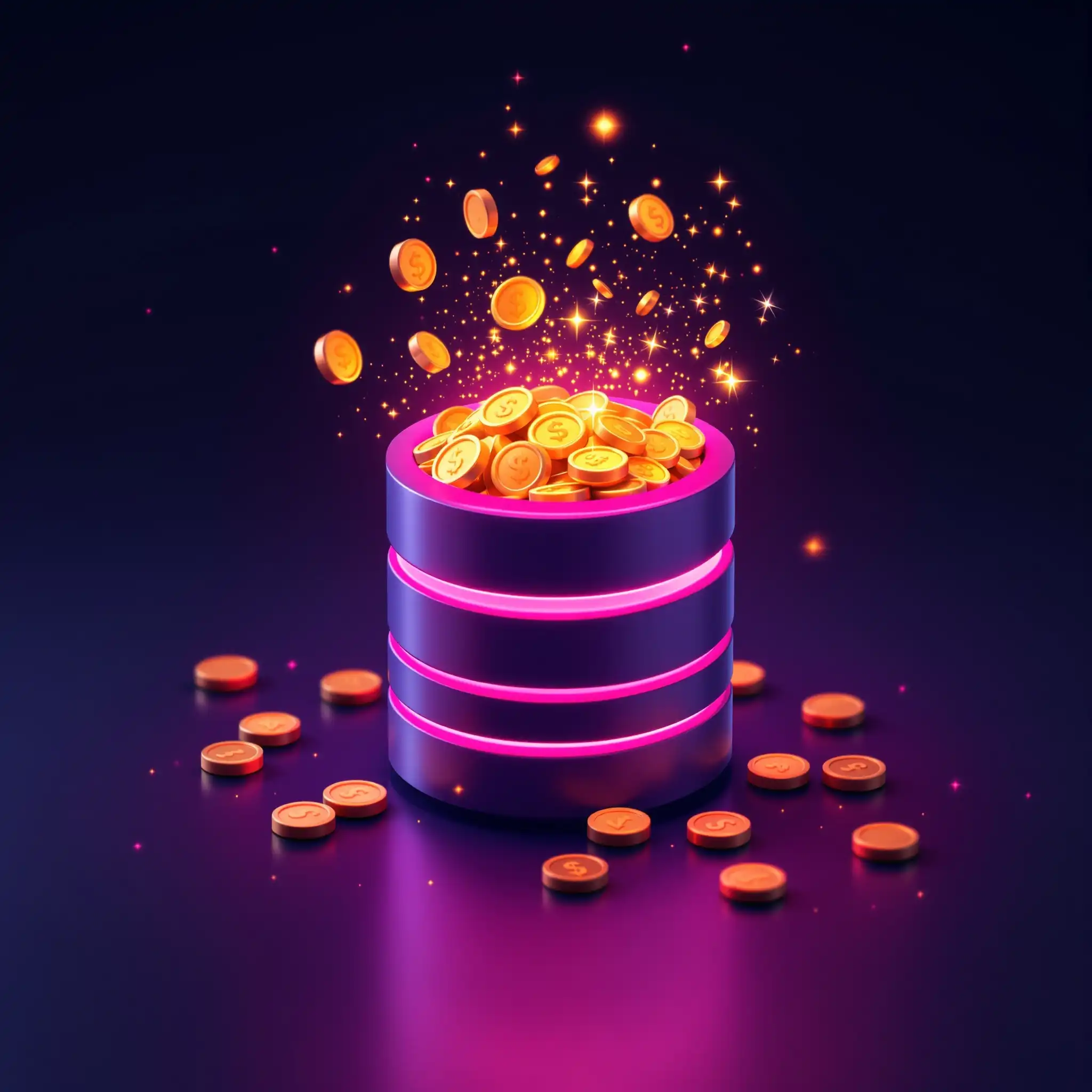 Database generating revenue and coins illustrating lead reactivation and immediate cash flow.