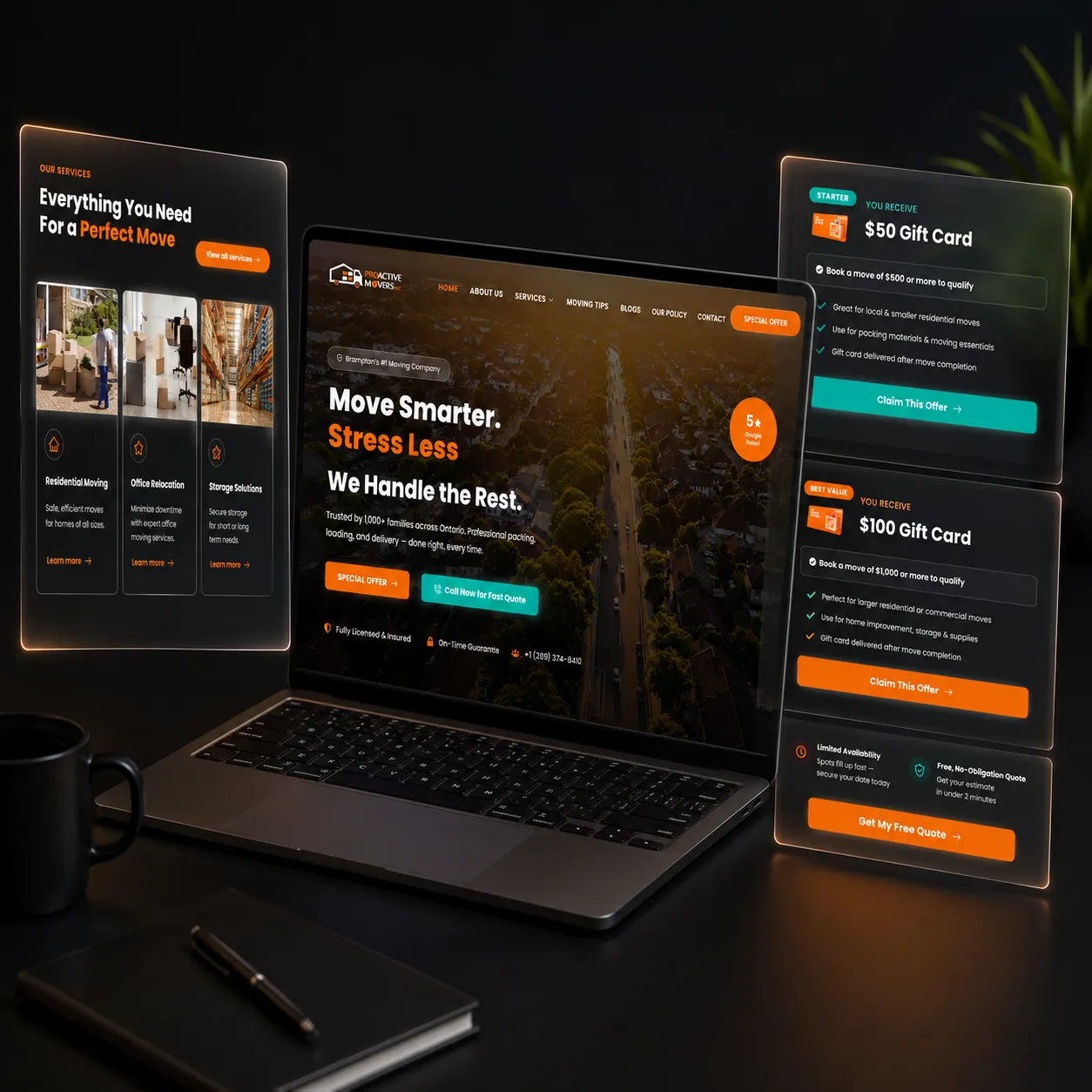 Proactive Movers