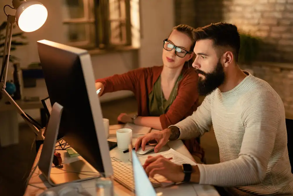 B2B website connected with marketing and sales systems