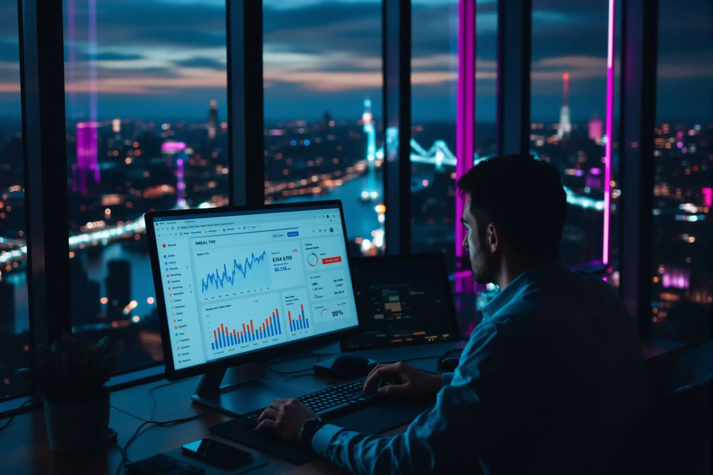 Facebook marketing campaign performance dashboard