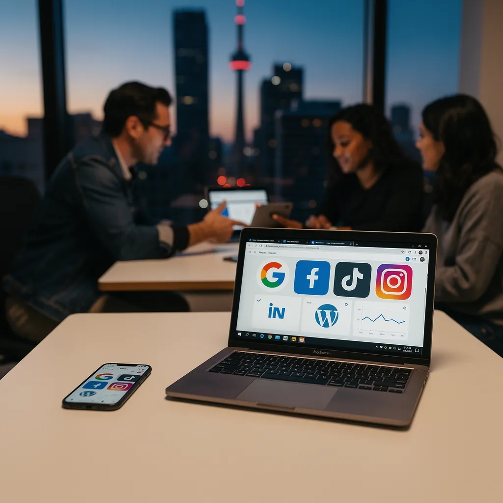 Toronto is one of Canada's most competitive digital markets, meaning search visibility can determine whether