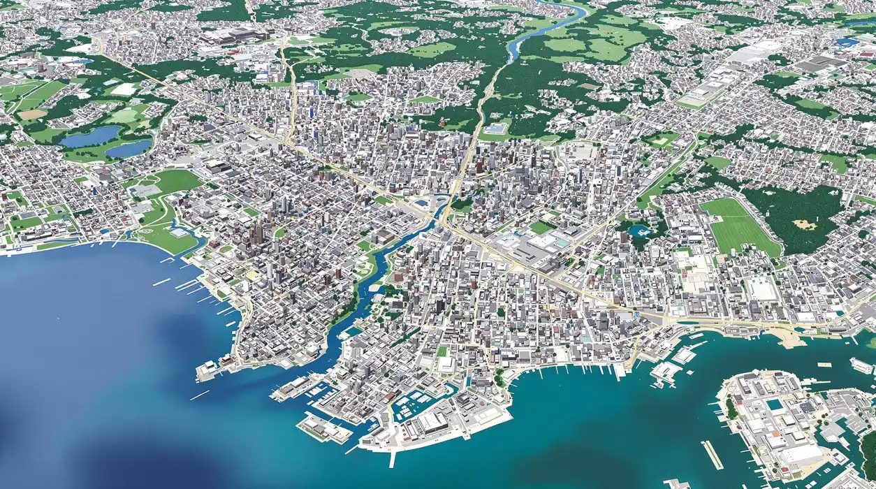 Toronto local search visibility map