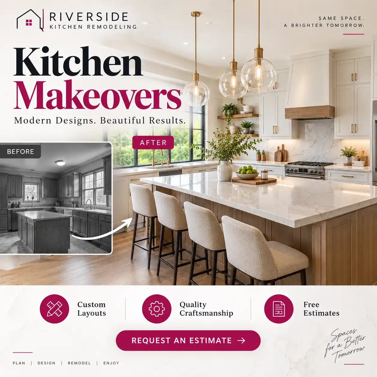 Home decor Facebook ad creative